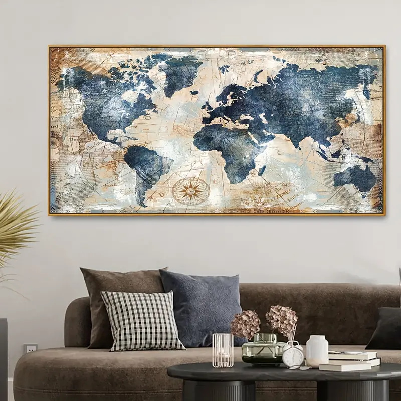 1 PC โปสเตอร์ผ้าใบ VINTAGE Art - Star Map Poster บทวิจารณ์และราคา