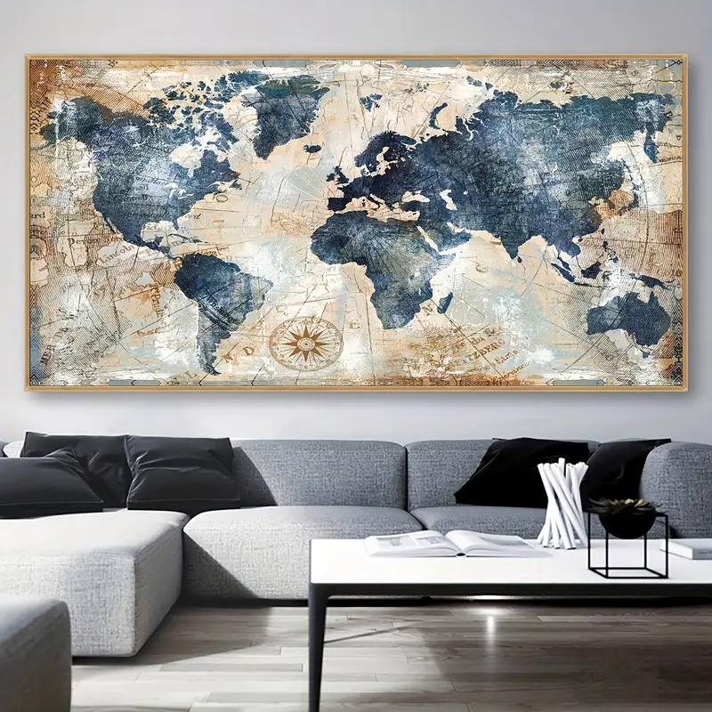 1 PC โปสเตอร์ผ้าใบ VINTAGE Art - Star Map Poster บทวิจารณ์และราคา