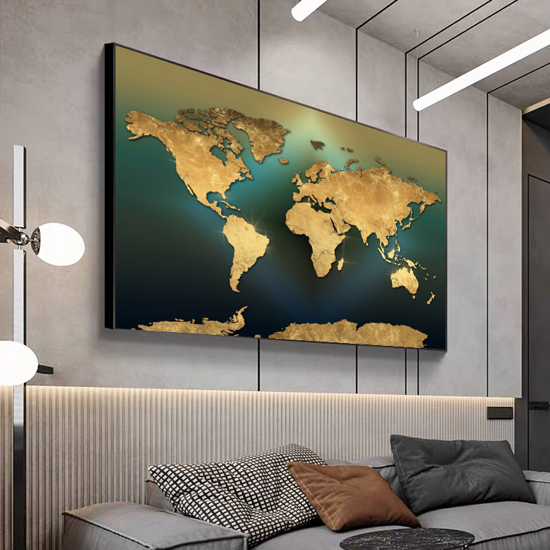 โมเดิร์นมินิมอลลิสต์แผนที่โลกศ - Star Map Poster บทวิจารณ์และราคา